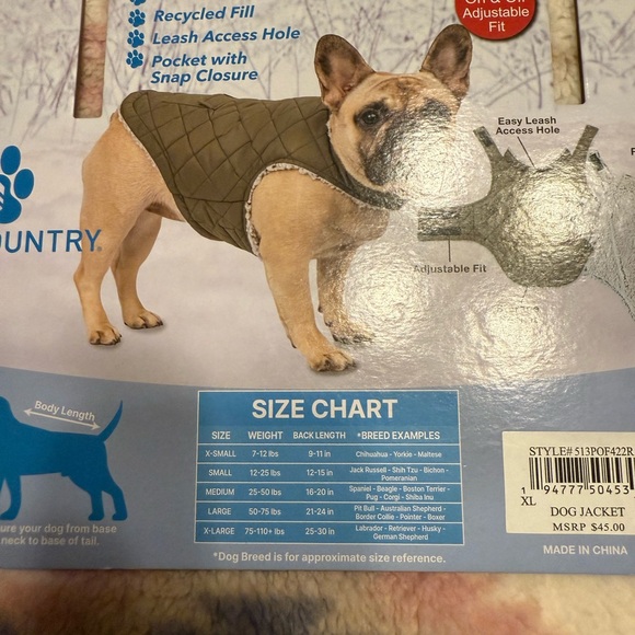 Pink and Multicolor Réversible Sherpa DOG jacket . - Picture 5 of 8